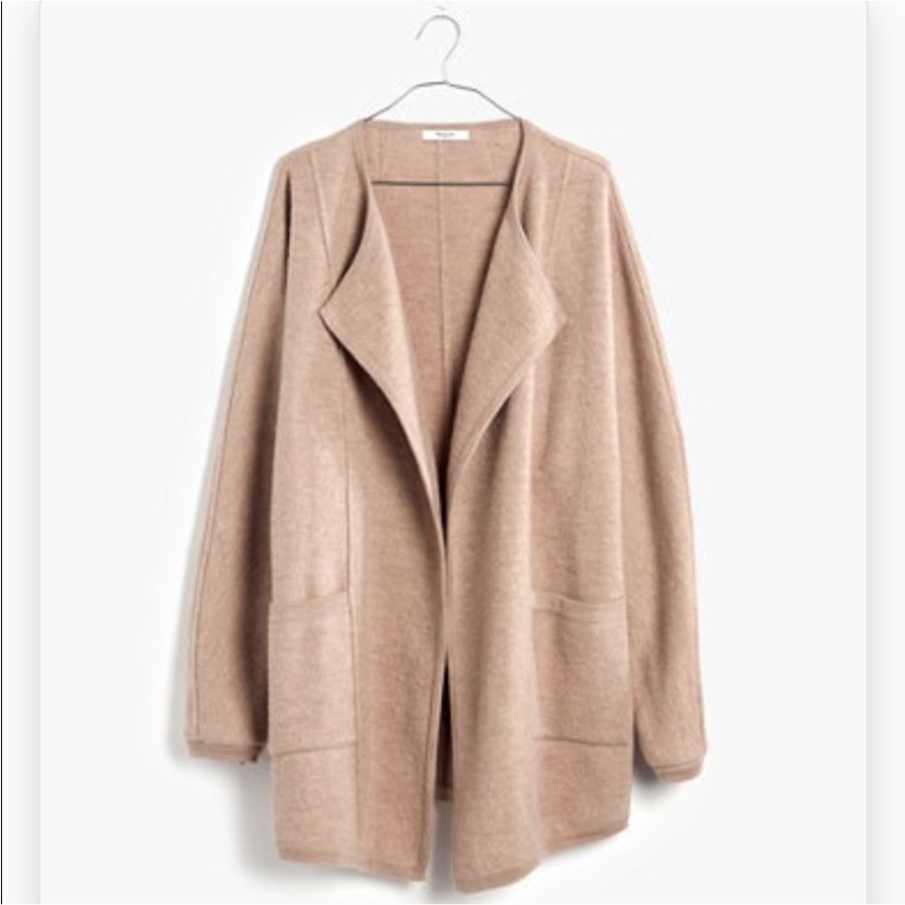 Madewell Oversized Sweater Jacket/Coatigan *100% Merino Wool*